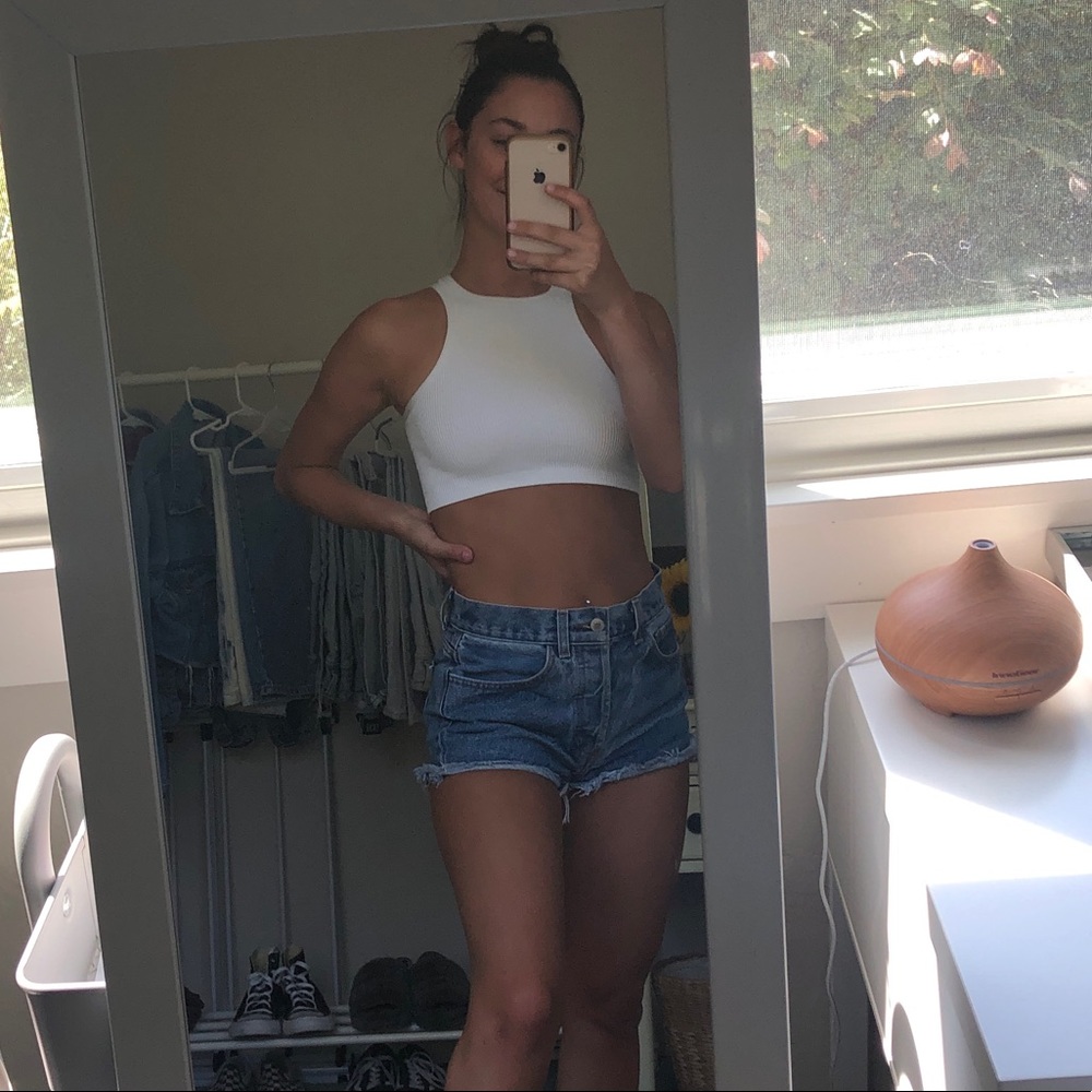 Brandy Melville Cut Off Jean Shorts